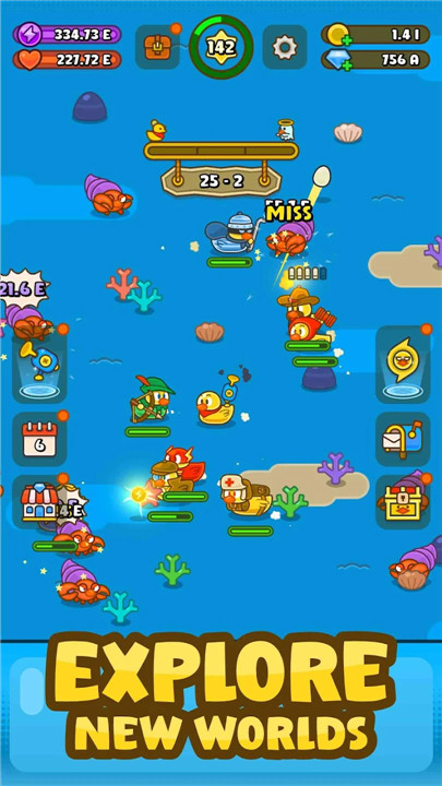 Rubber Duck: Idle Squad Game screenshot