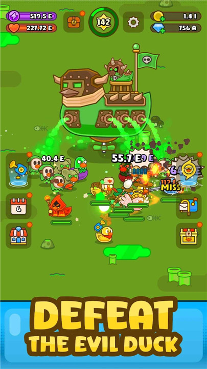 Rubber Duck: Idle Squad Game screenshot