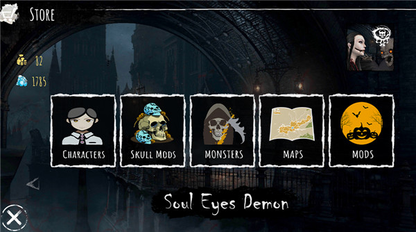 Soul Eyes Demon: Horror Skulls screenshot