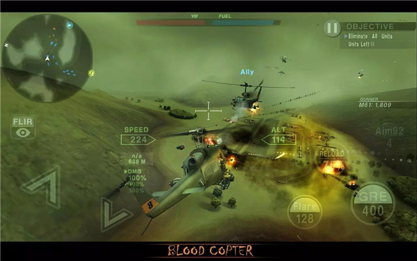 BLOOD COPTER screenshot