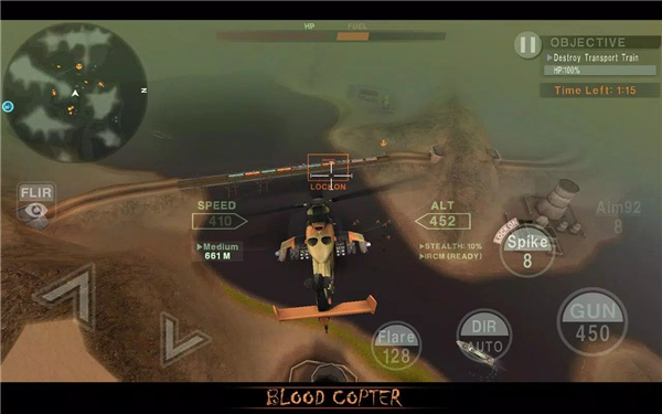 BLOOD COPTER screenshot