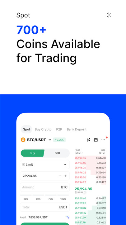 BingX Trade BTC, Buy Crypto screenshot