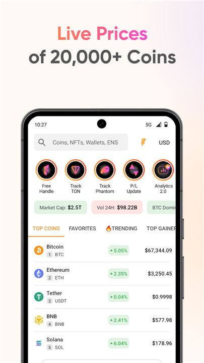 CoinStats - Crypto Portfolio screenshot