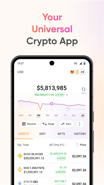 CoinStats - Crypto Portfolio screenshot