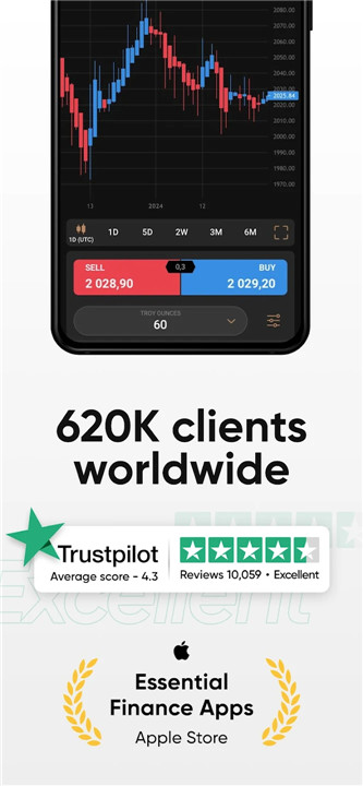 Trading app by Capital.com screenshot