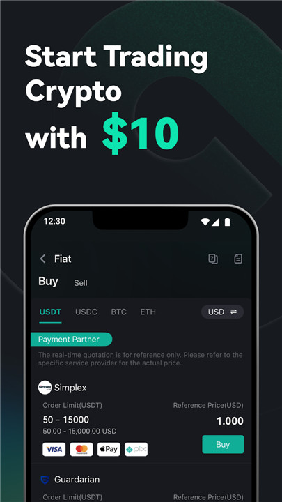 CoinEx: Buy Bitcoin & Crypto screenshot