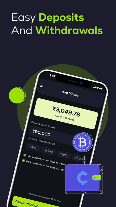 CoinSwitch: Crypto Trading App screenshot