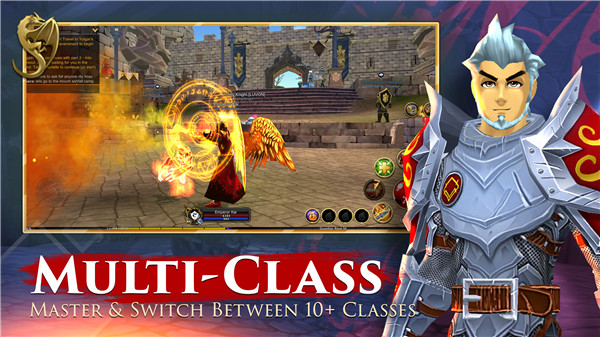 AdventureQuest 3D MMO RPG screenshot