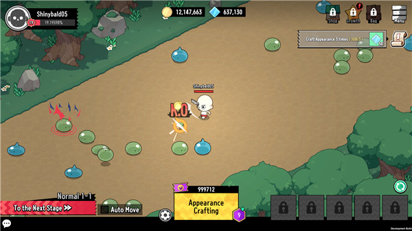 Baldboy : Idle RPG screenshot