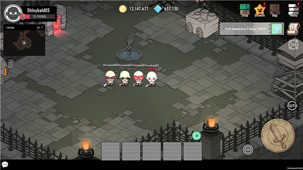 Baldboy : Idle RPG screenshot