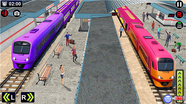 Train Driving Locomotive Games screenshot