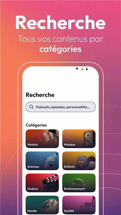 Radio France : radios, podcast screenshot