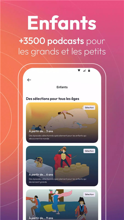 Radio France : radios, podcast screenshot