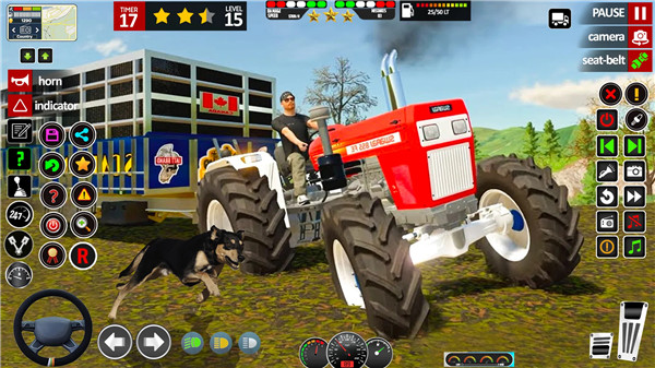 US Tractor Farming Games 3d screenshot