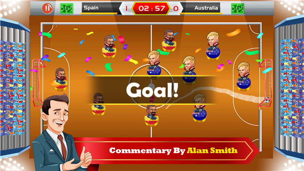 Finger Soccer Legend - 2D Game screenshot