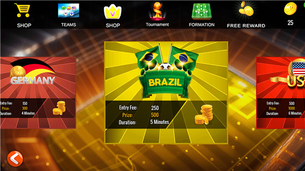 Finger Soccer Legend - 2D Game screenshot