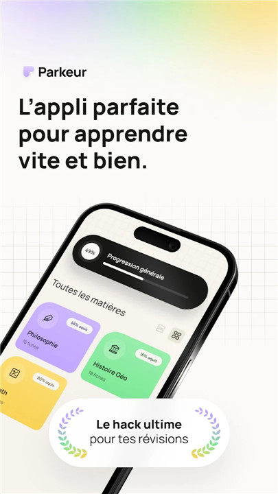 Parkeur - Fiches de révision screenshot