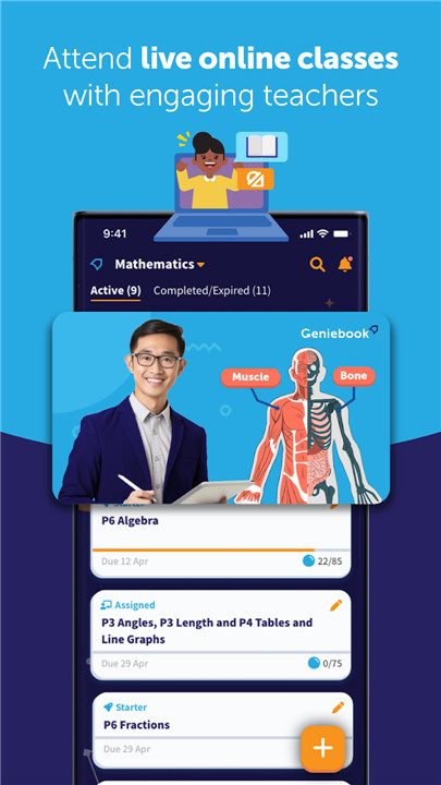 Geniebook: Online Learning App screenshot