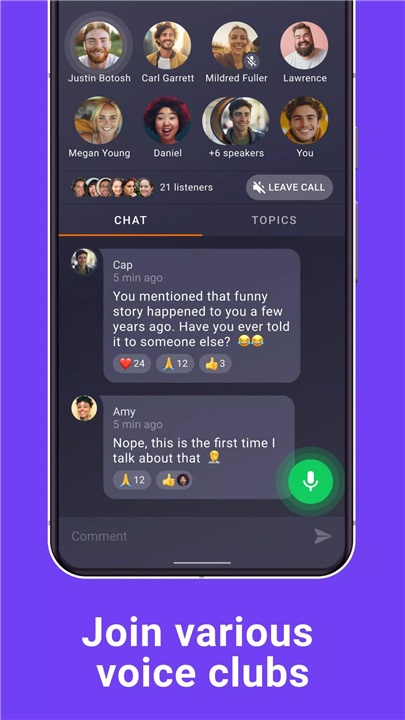 Wakie Voice Chat: Make Friends screenshot