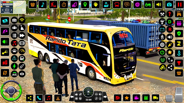 Offroad Euro Bus Games Sim 3d screenshot