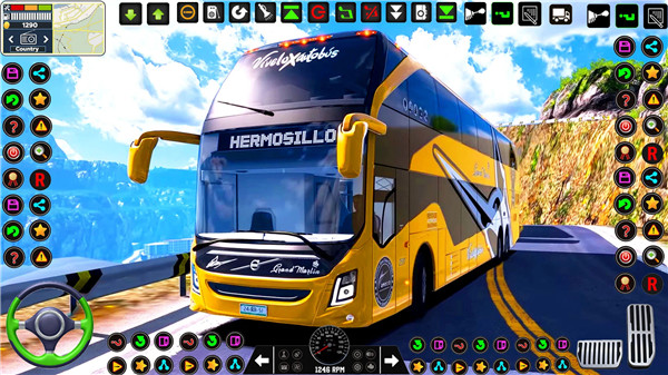 Offroad Euro Bus Games Sim 3d screenshot