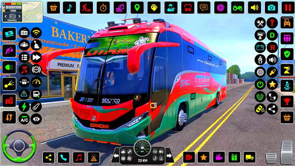 Offroad Euro Bus Games Sim 3d screenshot