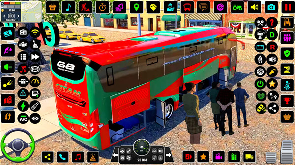 Offroad Euro Bus Games Sim 3d screenshot