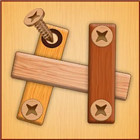 Wood Nuts & Bolts Puzzle Game