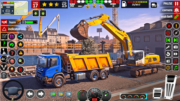 JCB Construction Driving Game screenshot