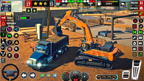 JCB Construction Driving Game screenshot