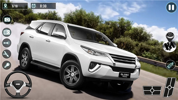 Fortuner Car Driving Games 3D screenshot