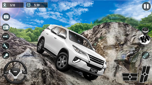 Fortuner Car Driving Games 3D screenshot