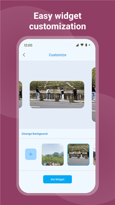 Photo Widget - Simple Widget screenshot