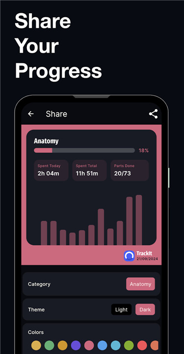 TrackIt - Pomodoro & Tracker screenshot