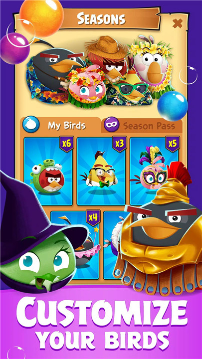 Angry Birds POP Bubble Shooter screenshot