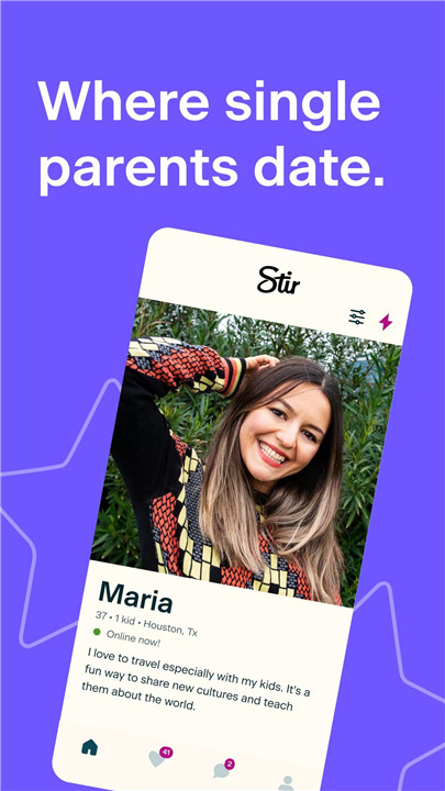 Stir: Single Parent Dating App screenshot