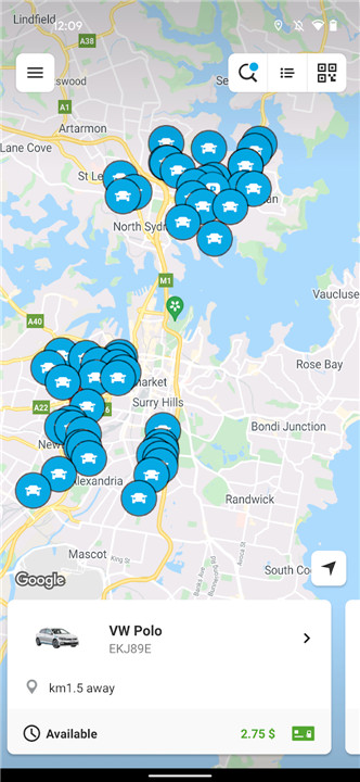 Popcar Car Share screenshot