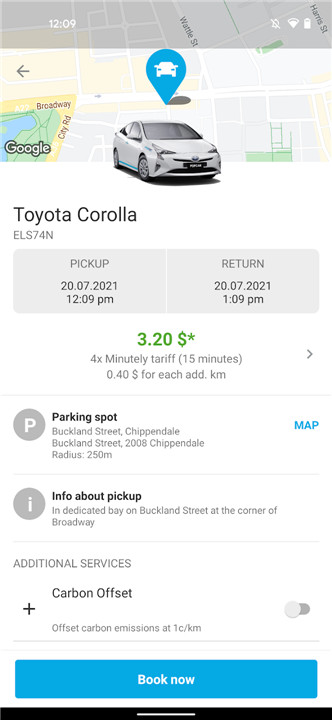 Popcar Car Share screenshot