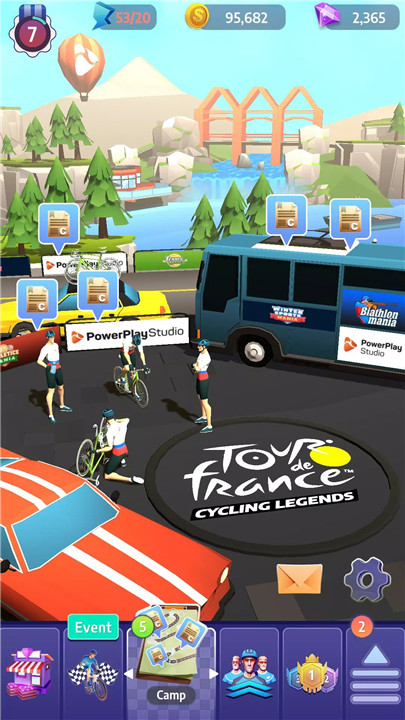 Tour de France Cycling Legends screenshot