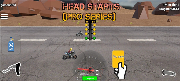 Drag Bikes 3 screenshot