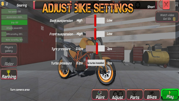 Drag Bikes 3 screenshot