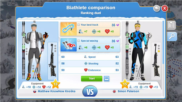 Biathlon Mania screenshot