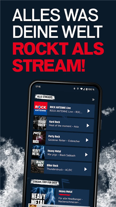 ROCK ANTENNE - Rock nonstop! screenshot