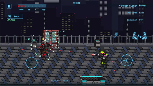 Cyber Soldier screenshot