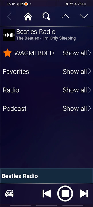 Audials Play: Radio & Podcasts screenshot