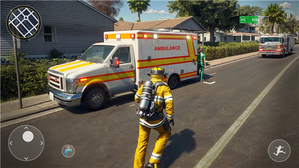 Fire Truck Driving Game screenshot