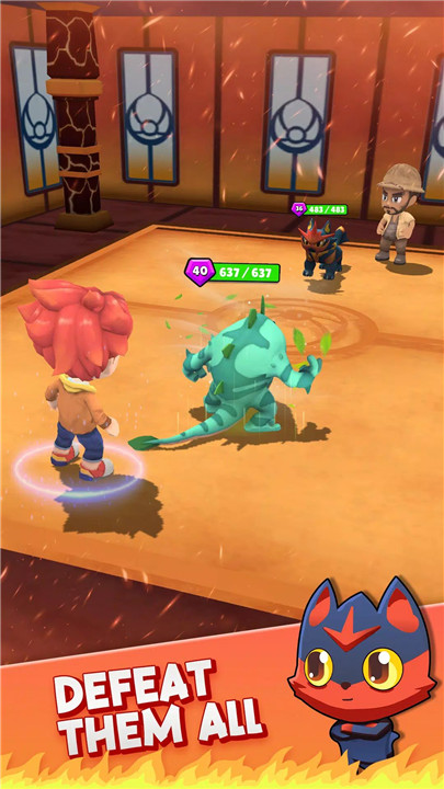 Negamon Lite: Monster Battle screenshot