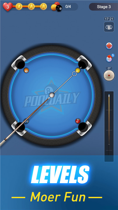 PoolDaily - 8 Ball Snooker screenshot