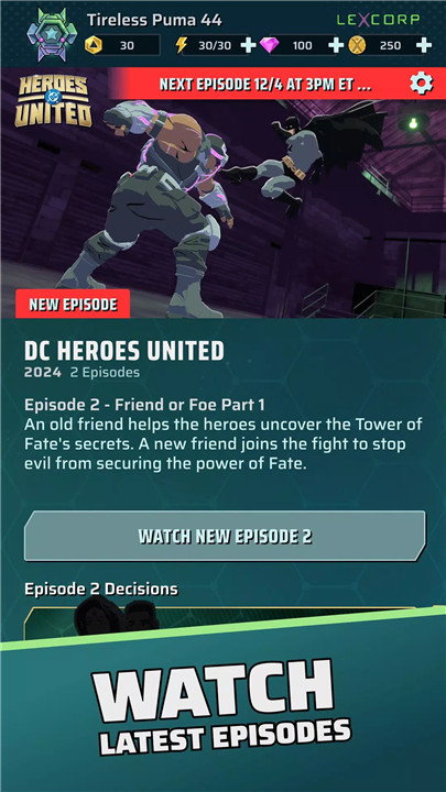 DC Heroes United screenshot