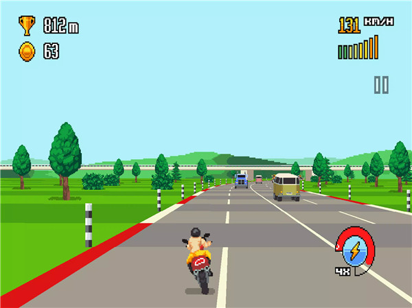 Retro Highway screenshot